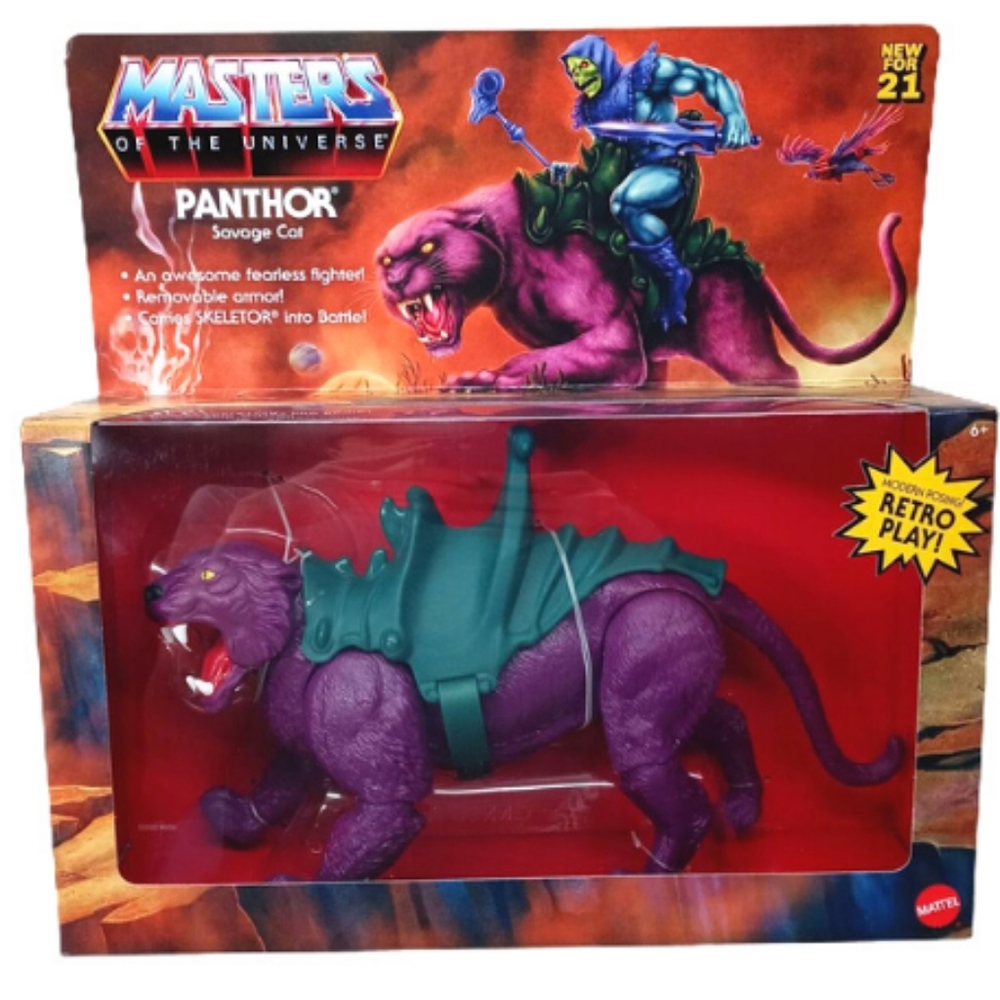 Masters of the Universe Origins Panthor Action Figure MOTU Savage Cat New Box